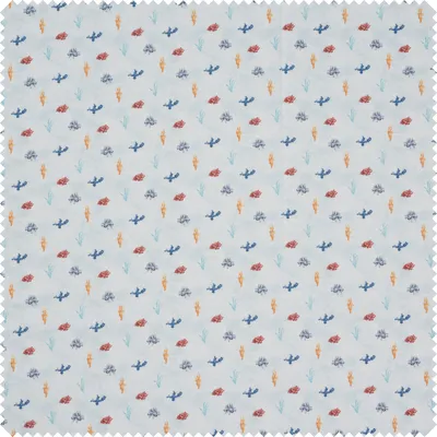 Produktbild von Baumwoll-Stoff "Korallen", 150 cm breit, Meterware