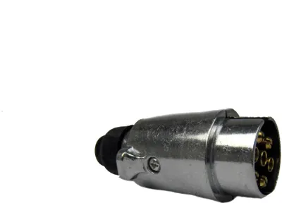 Produktbild von Anhänger Beleuchtung PKW KFZ Stecker 7 polig Anhängerstecker metall