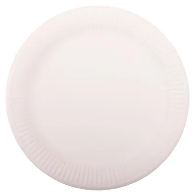 Produktbild von 300x Teller aus Pappe rund Ø28cm weiß