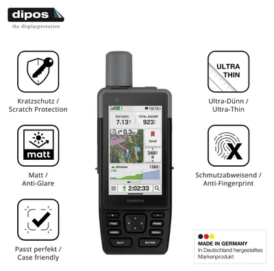 Immagine prodotto di 2x Pellicola Protettiva per Garmin GPSMAP H1 Protezione Schermo Antiriflesso dipos