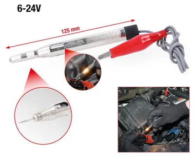 Zdjęcie produktu dla KS Tools Lampa testowa 6-24 V, 125 mm