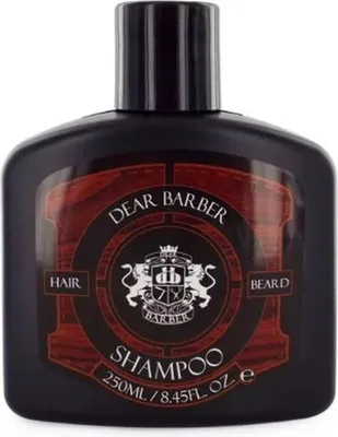 Imagen del producto de Dear Barber Shampoo champú para cabello y barba 250 ml