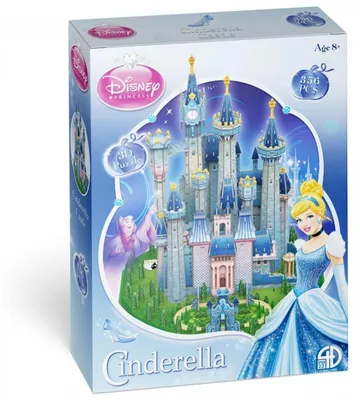Produktbild von Spin Master 6068472 4D Build Disney Princess Cinderella Castlebeschädigt