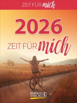Produktbild von Korsch Wochenkalender Zeit für mich 2026 zum Aufstellen oder Aufhängen
