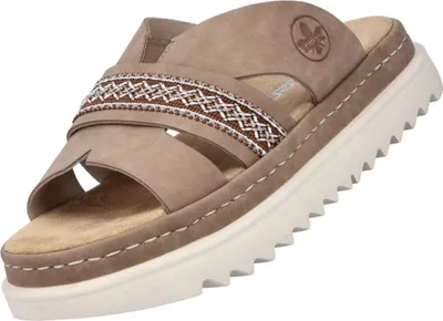 Produktbild von Rieker fsk damen sandalen Pantolette beige in Gr. 38
