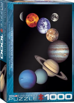 Produktbild von 1000 Teile Puzzle - Puzzle - Sonnensystem NASA Weltraumfotografie + Puzzle Zubehör