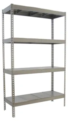 Image de Etagère Sans Vis Simonforte 2409-4 Metal Galva/galva Galvanisé 2000x2400x900 - Simonrack