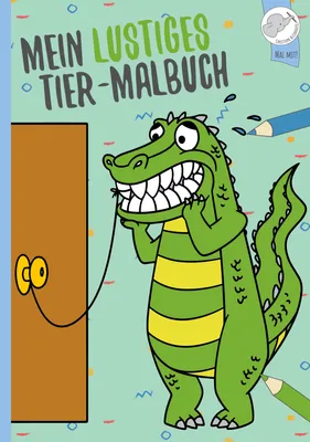 Produktbild von Mein lustiges Tier - Malbuch