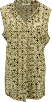 Produktbild von 29720 Gerry Weber, ,  Damen Bluse Tunika Shirt, Jersey, beige schwarz gemustert, 42