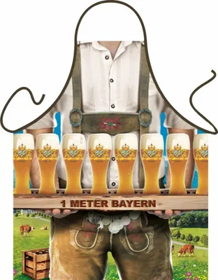 Produktbild von Grill u. Küchenschürze - 1 Meter Bayern