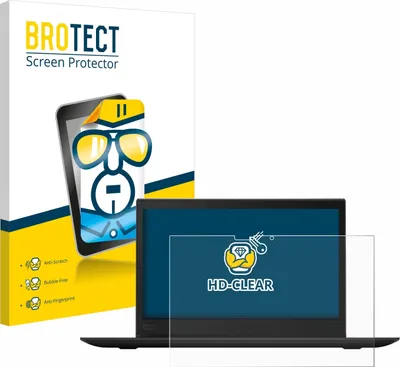 Produktbild von Für Lenovo ThinkPad X1 Yoga (3. Gen.) Schutzfolie BROTECT Displayschutz Display Schutz Folie Klar Transparent