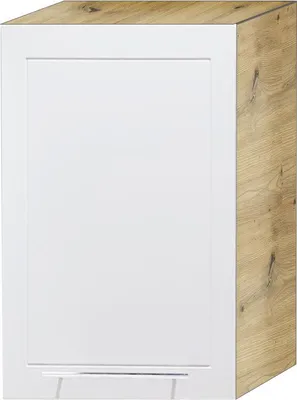Produktbild von Hängeschrank Küchenschrank 1-türig 60cm Artisan Eiche weiß (Q-W2/60)