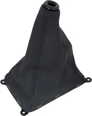Produktbild von Schaltmanschette Manschette + Rahmen für Schaltknauf in Schwarz für Hyundai