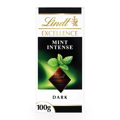 Obrázek produktu pro Lindt EXCELLENCE Hořká čokoláda s příchutí máty 100g