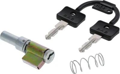 Immagine prodotto di Serratura manubrio Ø14/10mm con molla - Simson S51, S70, S53, S83, SR50, SR80 - MZ ETZ, TS