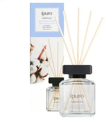 Productafbeelding van ipuro 1010010 ipuro Raumduft ESSENTIALS Baumwolle fields blumig 200,0 ml, 1 St.
