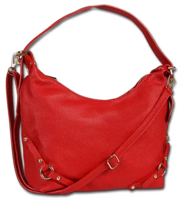 Produktbild von Toscanto Damen Schultertasche Leder Tasche rot D3OTT858SR4