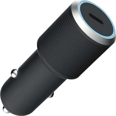 Image de Force Power, chargeur de voiture USB-C 25W Power Delivery, noir