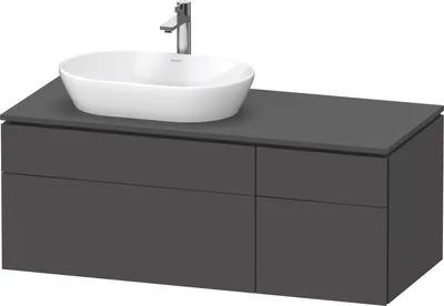 Produktbild von DURAVIT LC4876049490000 Konsolen-WTU wandh. L-Cube 550x1200x4