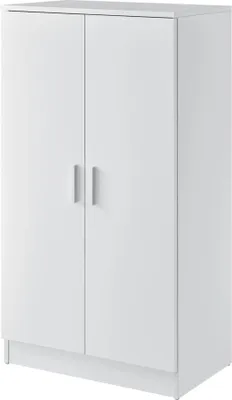 Obrázek produktu pro In And OutdoorMatch Ofelia botník - Na 14 párů bot - 108x55x35 cm - Bílá - Dřevotříska - Moderní design