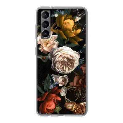 Produktbild von MuchoWow® Handyhülle Schutzhülle Hülle für Samsung Galaxy S21 Blumen - Natur - Muster Silikon Softcase Handy Hülle - Softcase