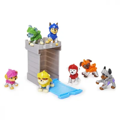 Obrázok produktu pre PAW Patrol PAW FGR Dlx Mini Figs Knights BP GML, 3 rok / roky, Viacfarebný
