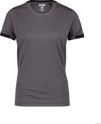 Produktbild von DASSY T-Shirt NEXUS Damen Gr. M anthrazit/schwarz