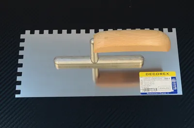 Produktbild von Edelstahl Zahnkelle Zahnspachtel Glättekelle Kelle, Zahne 8x8mm