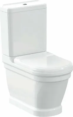 Produktbild von ANTIK Kombi-WC, Abgang senkrecht/waagerecht, weiß