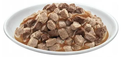 Zdjęcie produktu dla PREVITAL Mega Box Cielęcina, łosoś, wątróbka, kurczak Box - mokra karma dla kota - 40X100g