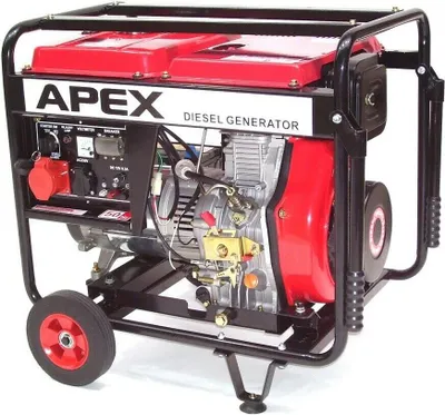 Produktbild von E-Start Diesel Stromerzeuger Generator 5500 400V Notstromaggregat 06281
