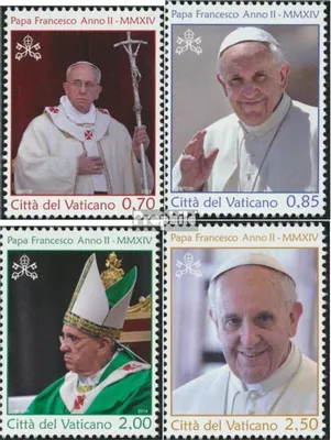 Produktbild von Briefmarken Vatikanstadt 2014 Mi 1795-1798 (kompl.Ausg.) postfrisch Franziskus