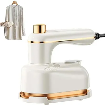 Produktbild von Handheld 2-in-1 Dampfbš¹geleisen, Dauerdampf und Trockenbš¹geln, 30 ml Wassertank, geeignet fš¹r den Heim- und Reisegebrauch