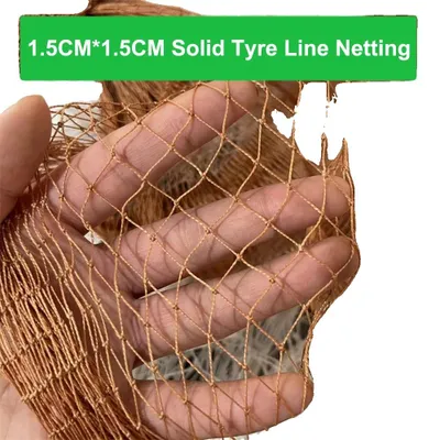 Image de Filet, tissu de protection pour jardin, nylon résistant aux UV, maille de 1,5 cm, dimensions : 2 m x 10 m