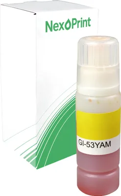 Produktbild von Druckerpatrone kompatibel zu Canon GI-53Y 4690C001 yellow Pixma G 650 G 550