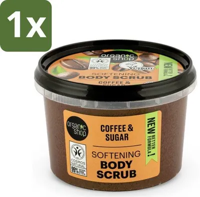 Produktbild von Körniger Zucker- und Kaffee-Body-Peeling - 250 ml - 1 Stück