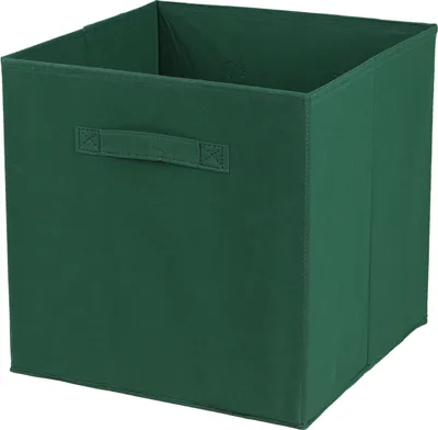 Produktbild von Aufbewahrungsbox Textil, dunkelgrün 31x31x31cm