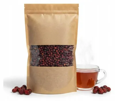 Produktbild von Weißdorn Früchte getrocknet 1000g - für Herz-Kreislauf - 1 kg - Ganze Früchte