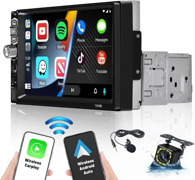 Produktbild von Autoradio 1-DIN – Autoradio mit Bildschirm – Autoradio – Multimediasystem – Navigationssystem