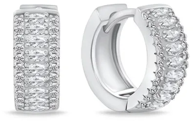 Immagine prodotto di Imperdibili orecchini in argento con zirconi EA774W