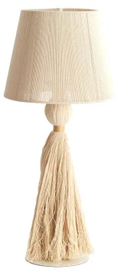 Zdjęcie produktu dla Light & Living - lampa stołowa - Espino - beżowy - tkanina - lampa biurkowa - E27 - 1894843