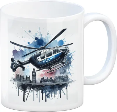 Produktbild von Polizeihubschrauber Kaffeebecher