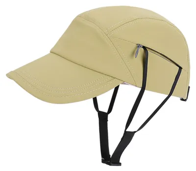 Produktbild von Sonnenhut mit verstellbarem Kinnriemen, verlängerter Krempe, Baseballkappe, UV-Schutz, winddicht, Outdoor-Reisehut, Reithut