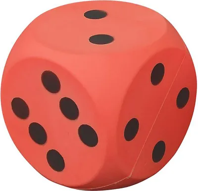 Produktbild von Pre-Sport Schaumstoffwürfel rot - Lernspielzeug 14cm