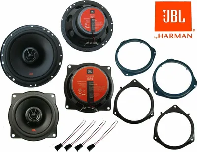 Produktbild von JBL Komplett Lautsprecher System Einbau Set Tür vorn hinten passend für Opel Astra G ab1998