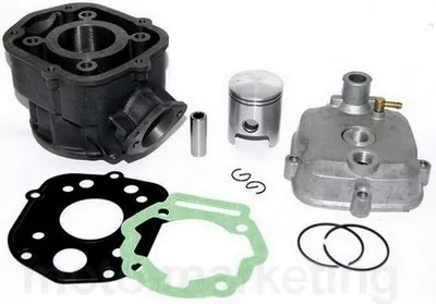 Produktbild von 70 CCM Sport Racing Zylinder KIT Kopf KOMPLETT für Aprilia SX 50 abBj2006 2T H2O Zylinderkit