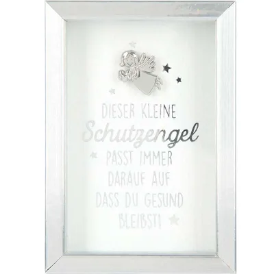 Produktbild von Depesche Komplimente im Bilderrahmen, klein : Dieser kleine Schutzengel passt immer... Komplimente im Bilderrahmen, klein: Dieser kleine Schutzengel passt immer...