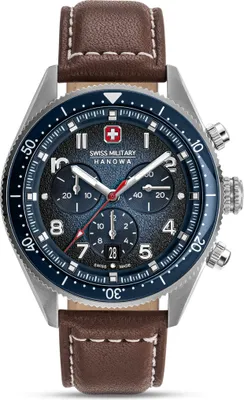 Produktbild von Swiss Military Hanowa SMWGC0003802 Herrenuhr Greyhound Chrono 43mm 10ATM