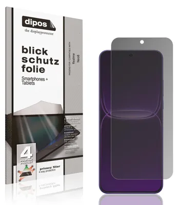 Produktbild von Blickschutzfolie für Realme Neo8 matt Schutzfolie Folie Display Schutz dipos