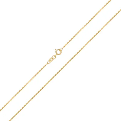 Produktbild von Elegant 9 Karat (375) Gold Damen - Haferkorn Kette - 46cm; TRS3701L189KY